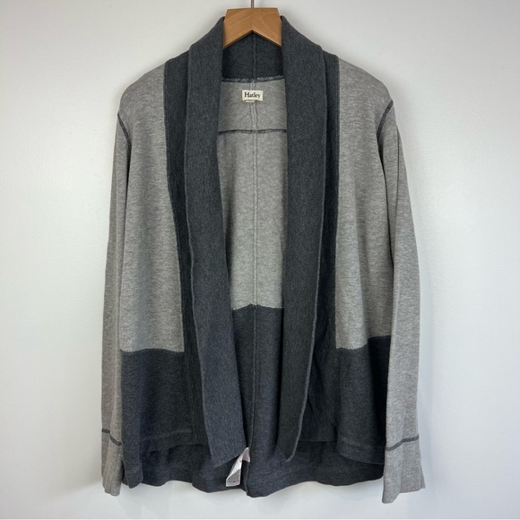 Hatley Sweaters - Hatley Women's Open Shawl Collar Cardigan size medium colour block